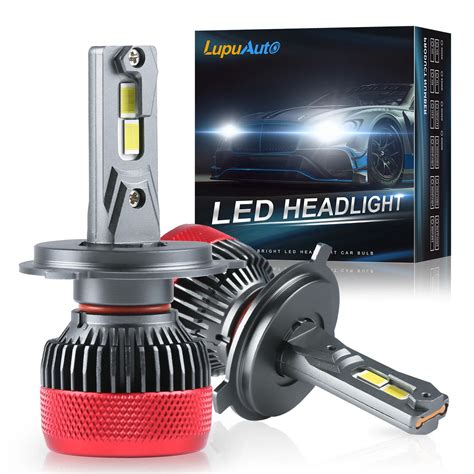 Pair Lm Car H H H Led Headlights Bulb Auto V V K