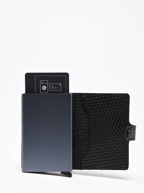 Porte Cartes Secrid Miniwallet Black Titanium Sur Edisac