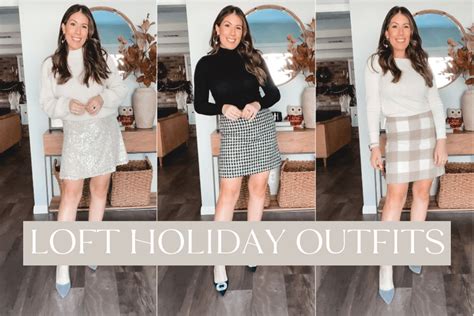 Festive Loft Holiday Outfits to Wear Now | Bella Style Living