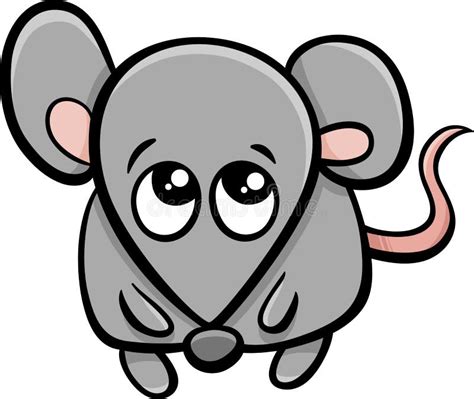 Cute Mouse Cartoon Character Stock Vector Illustration 62117131