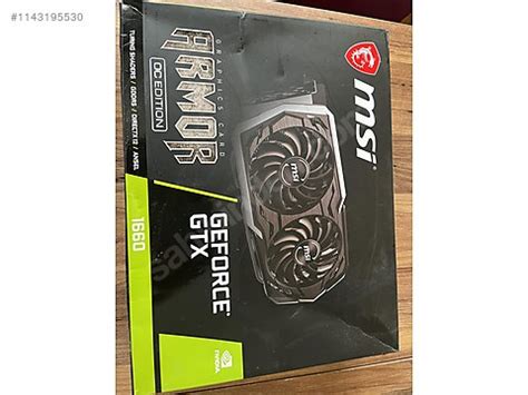 Msi Gtx Armor Sifir Ayarinda Msi Ekran Kart Lanlar