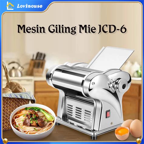 Jual Listrik Gilingan Noodle Maker JCD 6 8 Mie Mesin Giling Mie Full