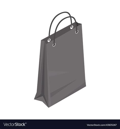 Paper bag mockup Royalty Free Vector Image - VectorStock