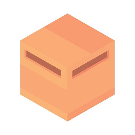 Isometric Cardboard Box 10824377 Vector Art At Vecteezy