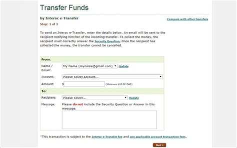 Send Money With Interac E Transfer Td Canada Trust