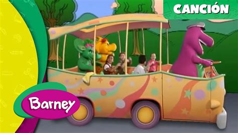 Barney Canciones Las Ruedas Del Autobús Youtube