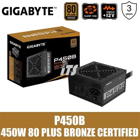 Gigabyte P450b 450w 80 Plus Bronze Power Supply Unit Lazada