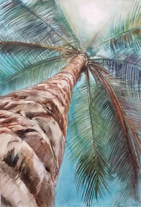 Pin By Laurice Mitchell On Trees In Palm Trees Painting