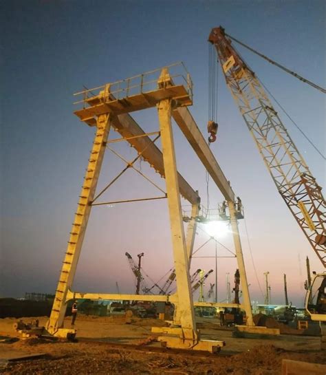 Heavy Duty Double Girder Goliath Crane at Rs 450000 डबल गरडर गलथ