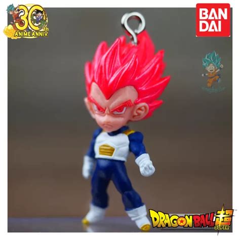 GASHAPON DRAGON BALL Super UDM BURST 35 VEGETA SS GOD RED Bandai DBZ