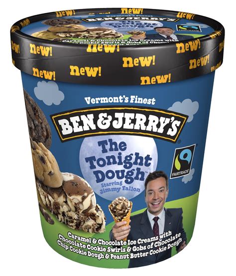 Ben And Jerry's Releases Jimmy Fallon 'The Tonight Dough' Flavor