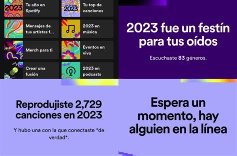 Spotify Wrapped 2023 así puedes ver tu resumen musical del año