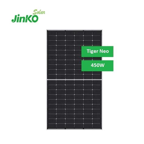 Panou Solar Jinko Tiger Neo 450W Rama Neagra JKM450N 54HL4R V N Type