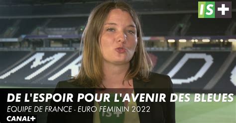 De l espoir dans l avenir des Bleues Euro Féminin 2022 en streaming