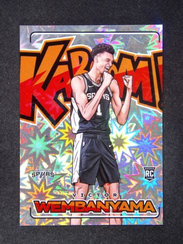 Crown Royale Victor Wembanyama Rc Case Hit Ssp Kaboom Ebay