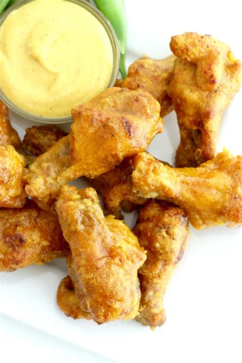 Baked Honey Mustard Chicken Wings The Bakermama