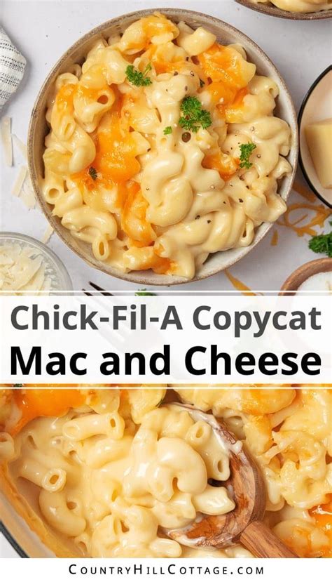 Chick Fil A Mac And Cheese Easy Copycat Recipe Recipe Bbq Mac And