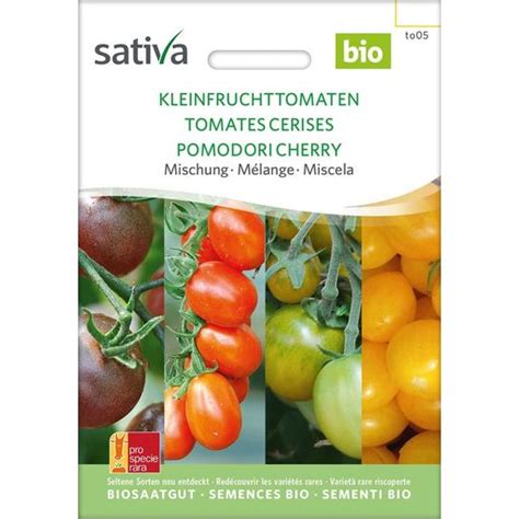 Sativa M Lange De Tomates Cerises Bio Sachet Bloomling France