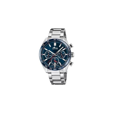 RELOJ LOTUS CHRONO CON ESFERA AZUL 18916 4