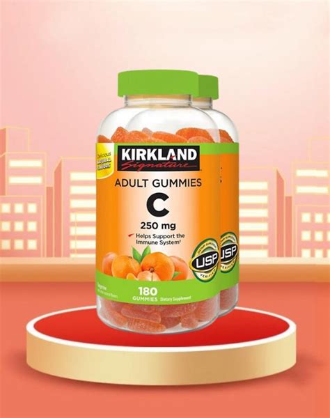 K O D O B Sung Vitamin C Kirkland Adult Gummies C Mg