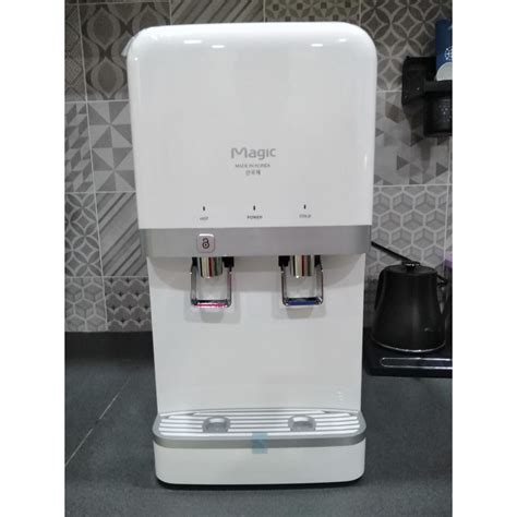 Magic White Hot And Cold Water Dispenser With Filter Model WPU500A Made In Korea Shopee Malaysia