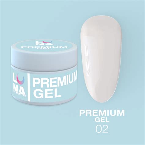 Гель для наращивания Premium Gel №2 | Lunamoon — гель-лаки, топы, базы ...