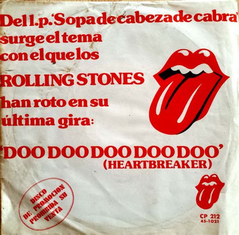 Rolling Stones – Doo Doo Doo Doo Doo (Heartbreaker) (1974, Vinyl) - Discogs