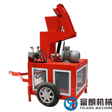 Hydraulic Red Earth Compress Block Brick Molding Machine China Mobile