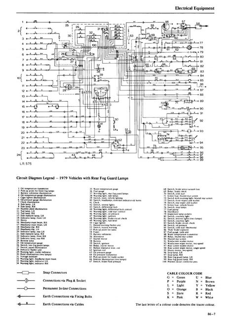 Range Rover Classic Dashboard Wireing Diagram Wiring System