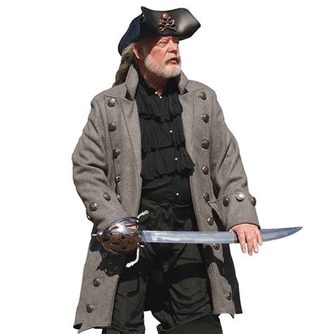 Mens Pirate Captain Outfit Sailor Outfit Medieval Collectibles