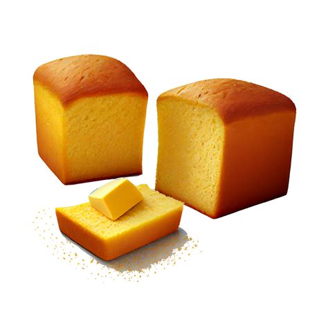 Sweet Corn Bread, Corn Bread png transparent background 21952422 PNG