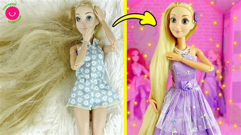 Cómo RESTAURAR el PELO de tus MUÑECAS BARBIE Arreglando el