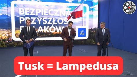 Konferencja Prasowa Pis Tusk Lampedusa Youtube