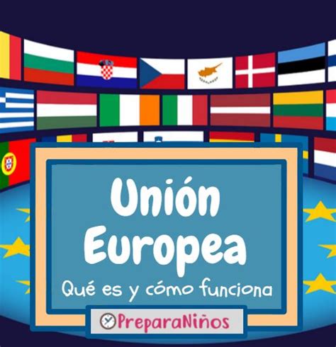 Arriba 90 Foto Que Es La Union Europea Para Niños De Primaria Lleno