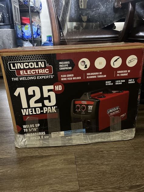 Lincoln Electric 125 Weld Pak 125 Hd Flux Cored Welder 15082664941 Ebay