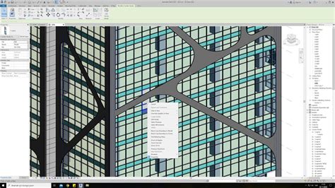 Revit Parametric Curtain Wall Youtube