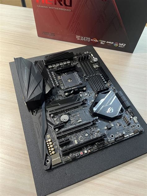 Материнская плата | ASUS AM4 X470 ROG CROSSHAIR VII HERO: 45 000 тг ...