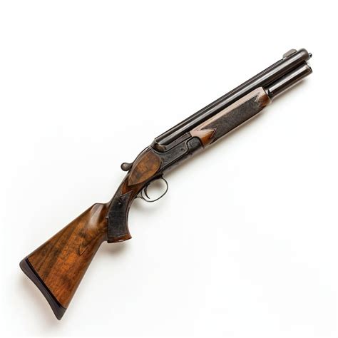 Premium Photo Vintage Hunting Shotgun Isolated On White Background