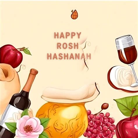 Premium Ai Image Rosh Hashanah Jewish New Year Holiday