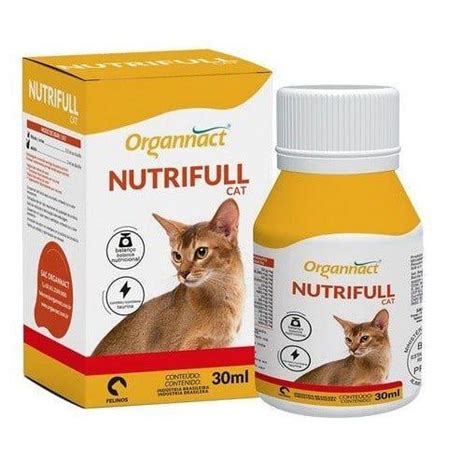 Suplemento Alimentar Nutrifull Cat Para Gatos Organnact Ml