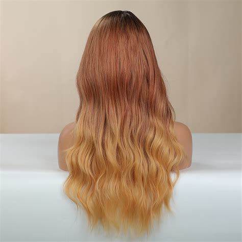 Brown To Blonde Wave Wig For Sex Doll BSDoll