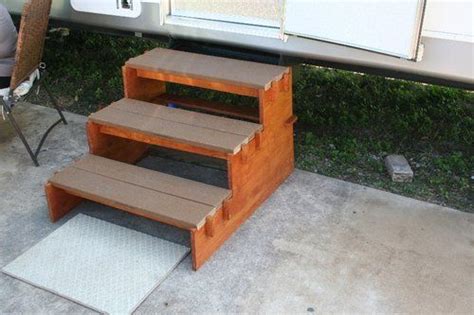 Steps For The RV Compact And Sturdy Make The Top Step Same Height As