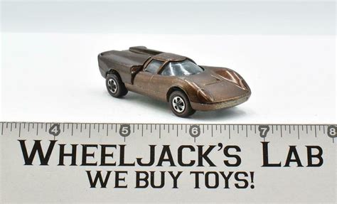 Lola GT Brown Redline Hot Wheels Mattel Vintage RL Wheeljack S Lab
