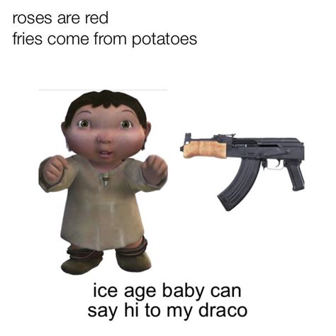 Cringe Ass Ice Age Baby R Teenagers