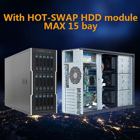 Zhenloong Full Tower Nas Case Bay Hot Swap Server Chassis