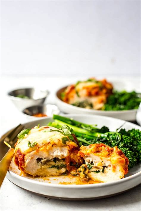 Easy Spinach Stuffed Chicken Roll Ups The Girl On Bloor