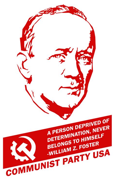 Cpusa William Z Foster T Shirt Design By Party9999999 On Deviantart