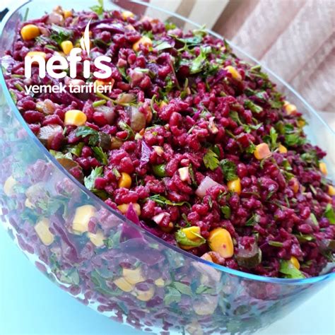 Şalgamlı Bulgur Salatası videolu Nefis Yemek Tarifleri