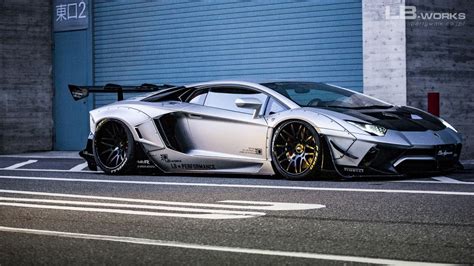 Liberty Walk Creates Wide Body Lamborghini Aventador Forcegt