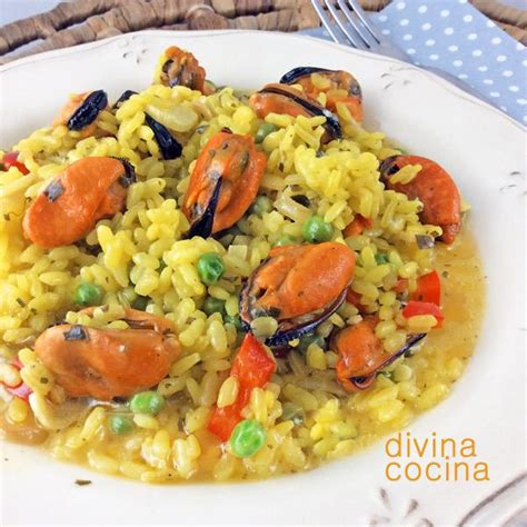 Receta De Arroz Con Mejillones Divina Cocina